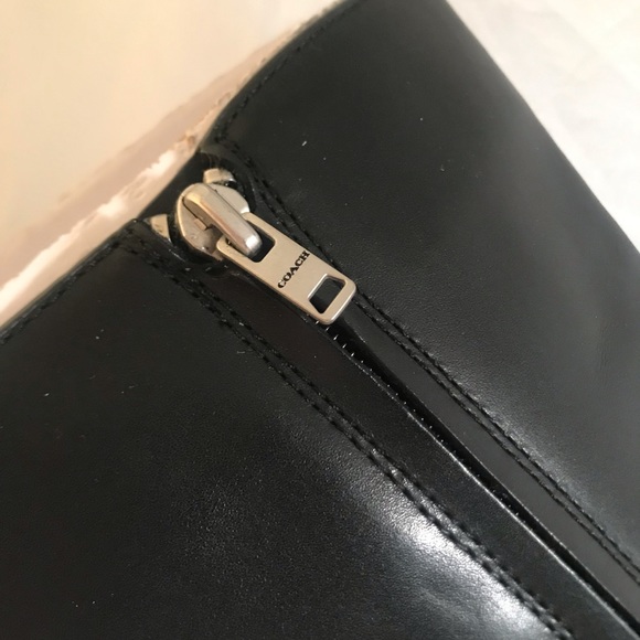 Coach Classic Leather Knee-High Rilee Boots 7,8 - Picture 5 of 13